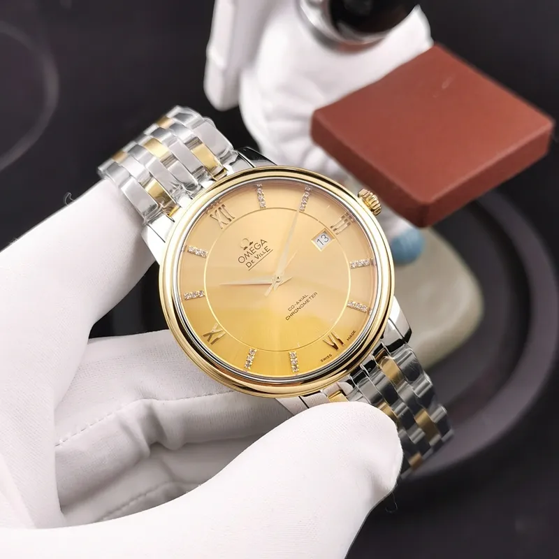 Omega KY De Ville 424.20.37 Super A Gold