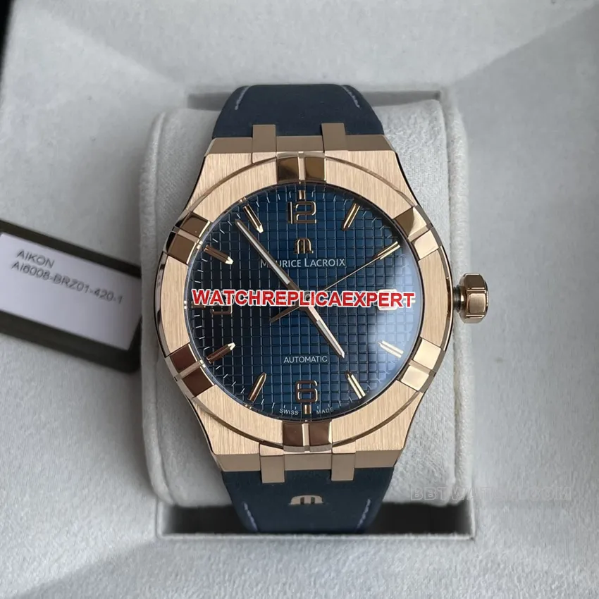 Amy top-tier blue dial and green dialbronzeleather strap model AI6008 front live photo