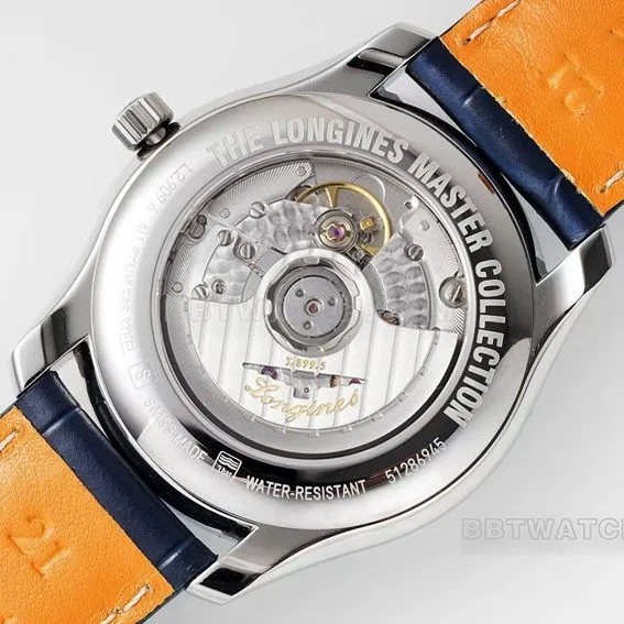 APS factory Longines watchmaking tradition 1:1super cloneblue dialmoon phaseL2.909.4.97.0front live photo