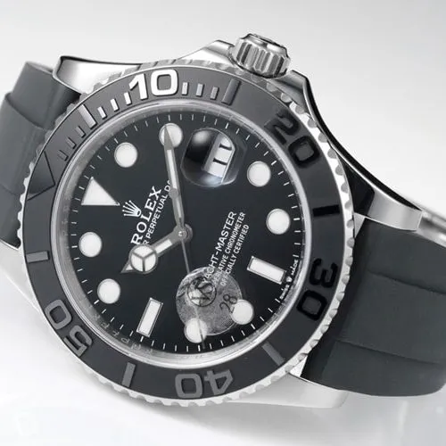 top-tier table VSRolex white yacht 42dial3235 mechanical ultra-long standby back cover picture