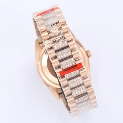 EW Factorytop-tier watch Rolex men's gold disc steel braceletday displayDatejust mechanical new watch side view