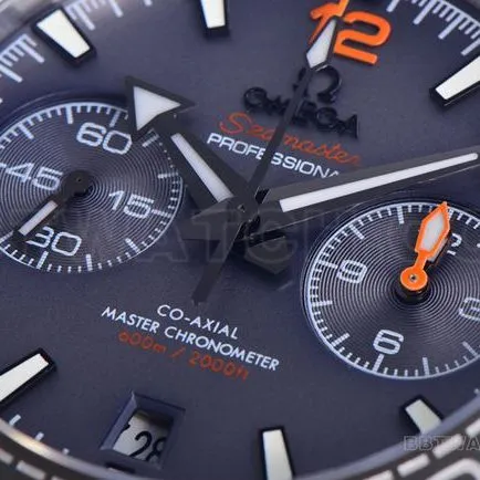 collectible watch N1 factory SeamasterOmega 600m gray plate rubber braceletfront live photo
