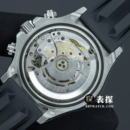 N FactoryRolexDaytonatop-tier 1:1super watch men's gray plate rubber model pictures and prices front live photo