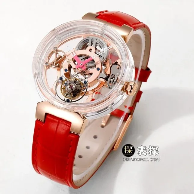 Louis Vuitton watch, RM men's watch, front live photo
