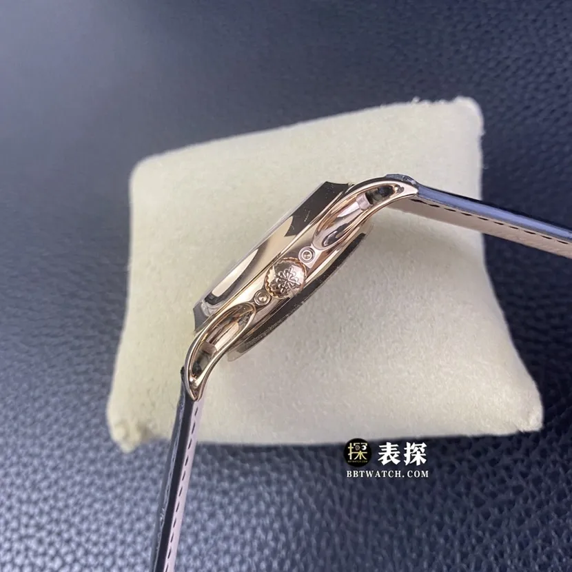 GR factory Patek Philippe complication timepiece 5205R-0111:1super watch men's olive green dialleather strap picture and price caseback live photo