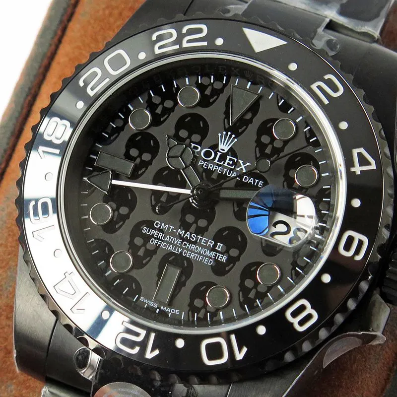 Rolexreplica watch GMT-Master type REVENGE Milgauss revenge series limited edition men's mechanical watch front view
