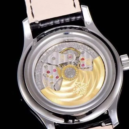 GR factory top-tier watch Patek Philippe top-tier version 5205G-013 complex function series white steel white bottom men's watch front view