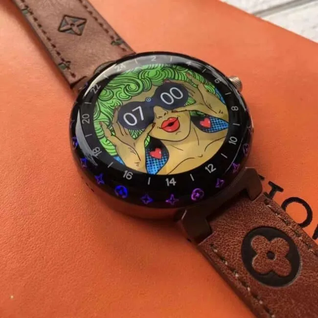 top-tiersuper cloneLV Lvjia third generation synchronous OEM marquee watch front view