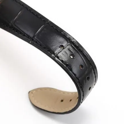 TWF factory top-tier watch Rolex men's white dial black belt Cellini series 50535 moon phaseleather strap watch back cover picture