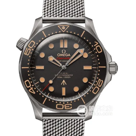 vs factory No Time to Die Omega1:1replica watch rice dumpling ring black diallumechronographsteel bracelet front view