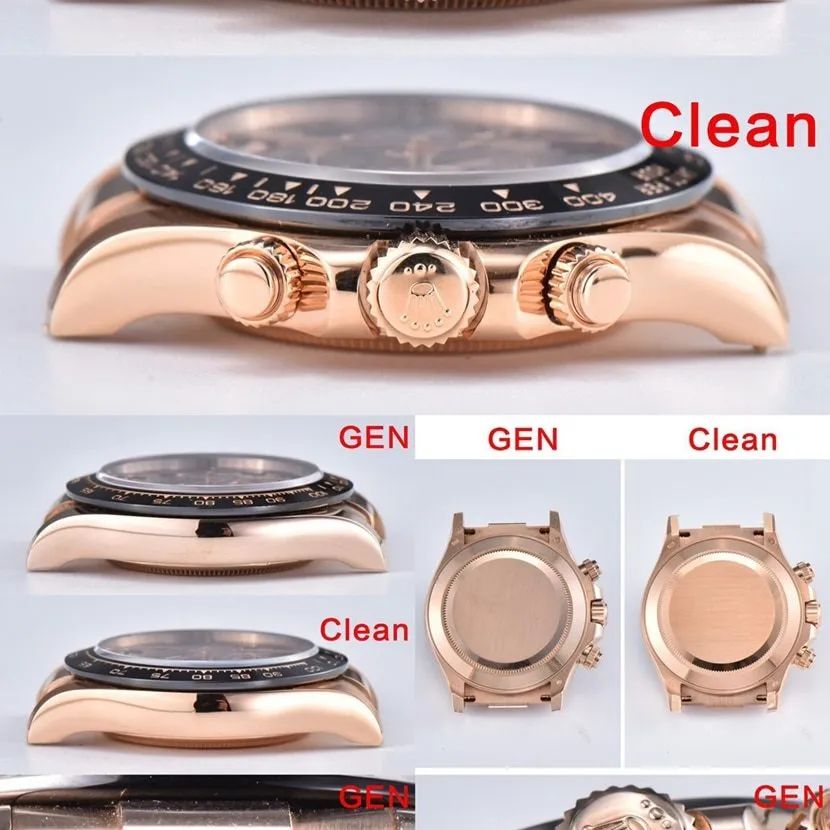 Rolex ceiling, Daytonareplica watch, front comparison picture