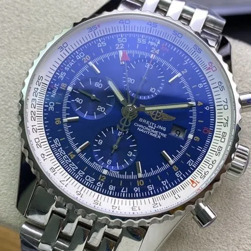 top-tierBreitlingreplica watch aviation chronographGMT series front view
