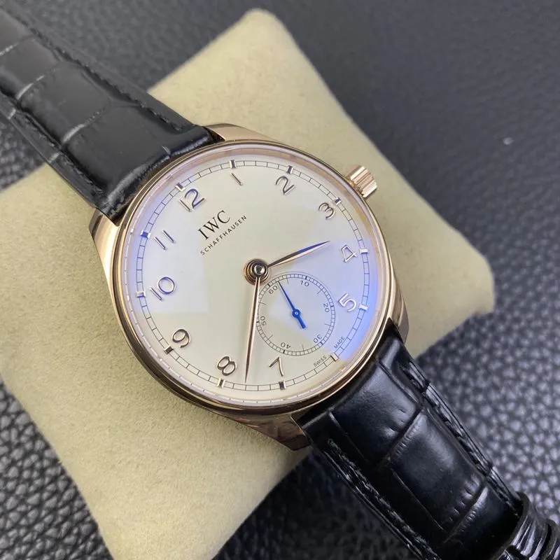 YL factory IWC watch Portuguese automatic small three-hand men's mechanical watch front view