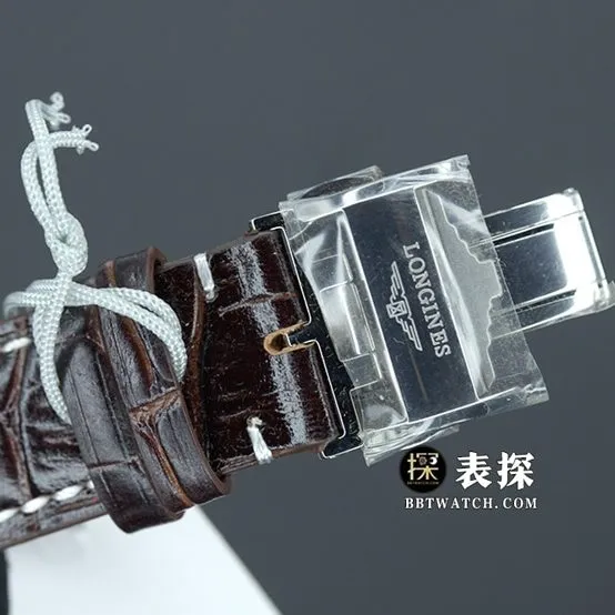 KL factory Longines famous craftsman top-tier watch men's 3-digit date display white dialleather strap model pictures and prices overall live photos