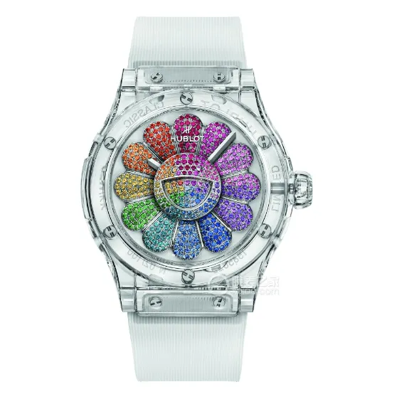 Hublot ceiling classic watch, classic fusion watch, front view