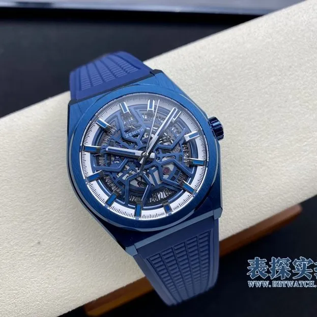 Zenith top-tier watch, LF DEFYreplica watch, side view