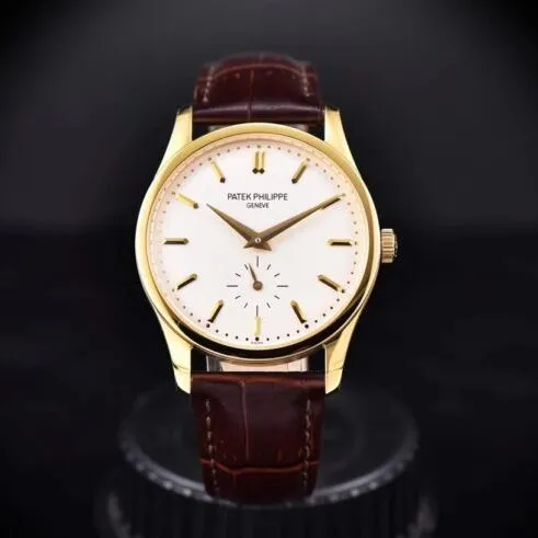 top-tier Patek Philippe 18k gold new product - classic watch series 5196G formal watch king makes shocking debut front view