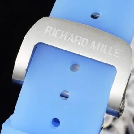 top-tier super cloneRichard Mille reproduces the legendary extraordinary sports quality RM12-01 tourbillons apphire crystal transparent version movement picture
