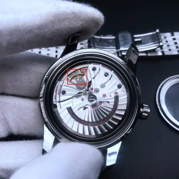 Omega De Ville watch comparison, OEM comparison between small and big manufacturers, detail shots