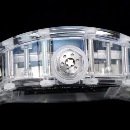 Top collectible Richard Mille white dial shocking arrival RM 053-02 Polo Tourbillon latest masterpiece hottest tourbillon watch movement diagram