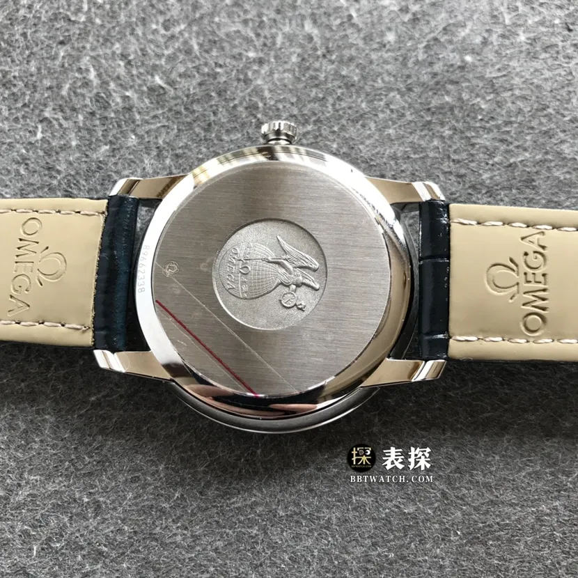 Omega Diefei top-tier watch men's dark blue dialleather strap model pictures and prices front live photo
