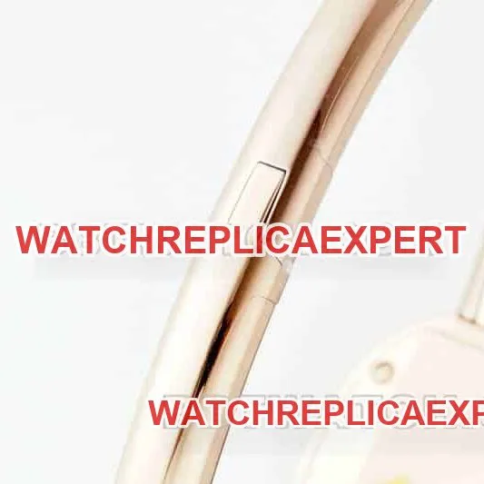 AF FactoryCartier bathtub super clonerose goldWGBA0019caseback live photo
