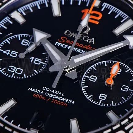 top-tier watch SeamasterN1 factory Omega600m black dial rubber braceletfront live photo