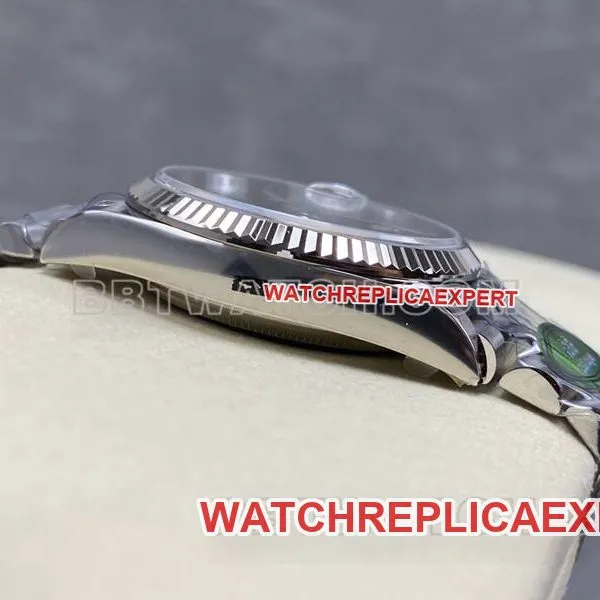 Rolex watch ARF FactoryDatejustblue dial36mmsteel bracelet front live photo