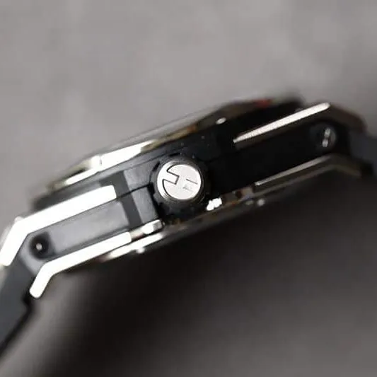 Hublot top high-quality watches BigBang series tattoo men's mechanical white disk watch front view