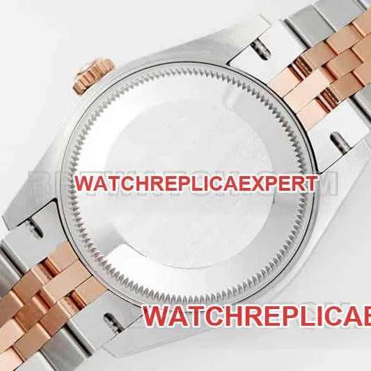 ARF FactoryRolex log top-tier 1:1high-quality purple disk diamond bezel31mm intergold five-lattice chain link278381caseback live photo