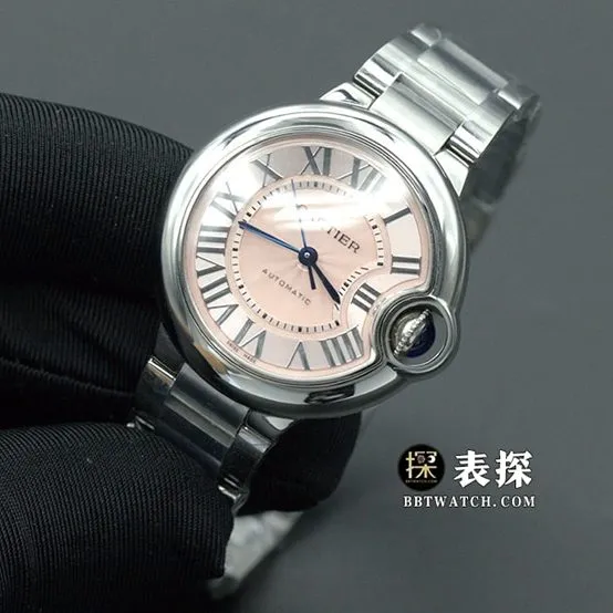 TW factory blue balloon Cartier collectible watches pink disk steel strap models W6920100