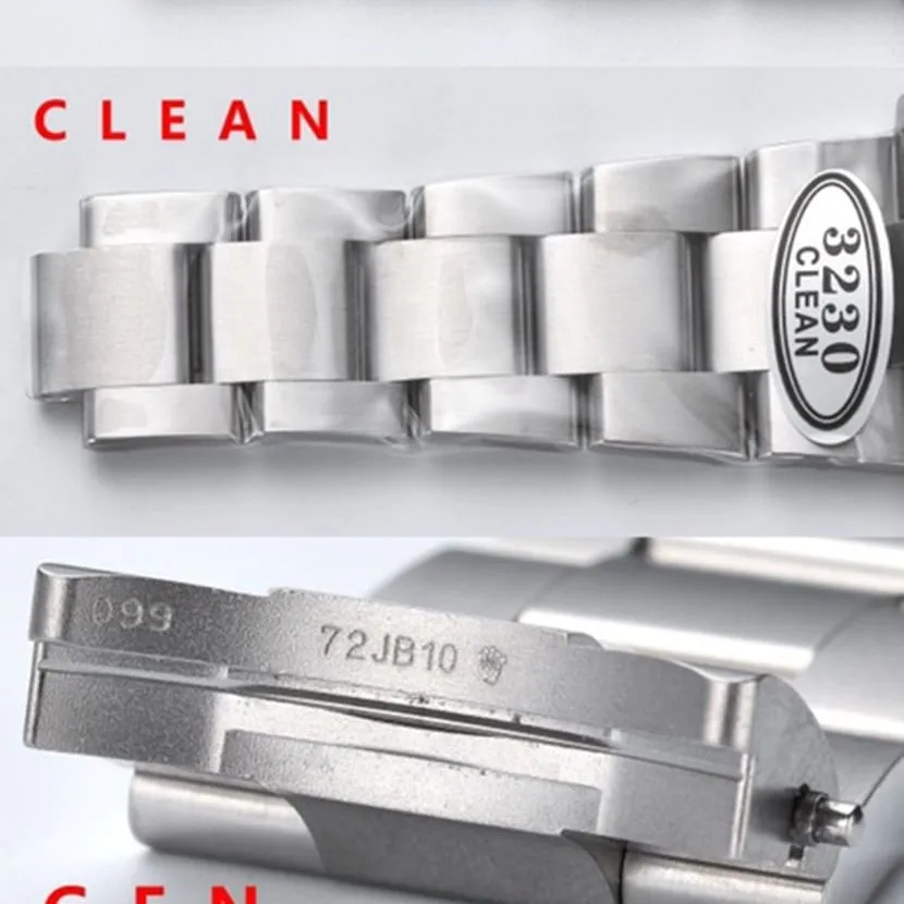 Rolex1:1replica. Oyster Perpetual watch, front comparison picture