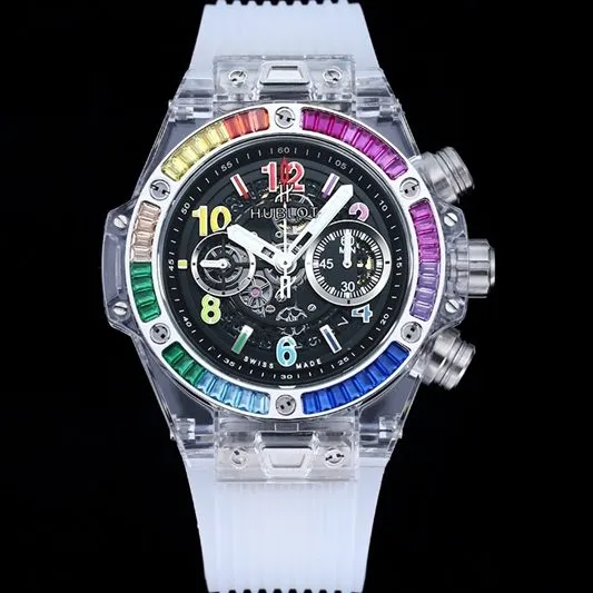 Hublot BIG BANG Top Skeleton Dial Rainbow