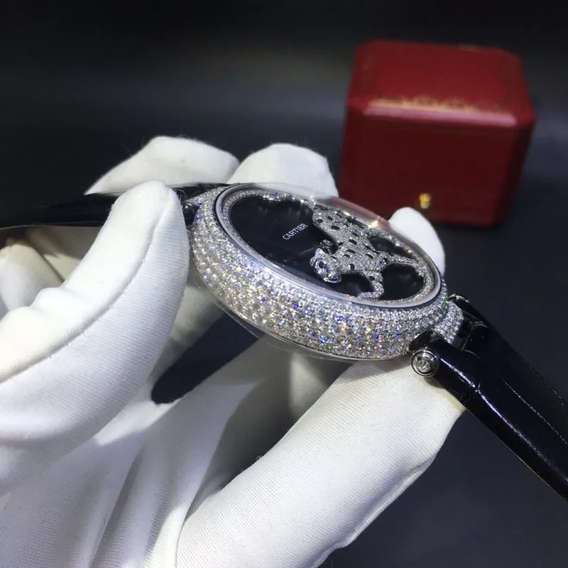 Cartier cheetah series South Africa real diamond full diamond clasp picture