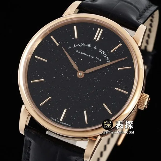 Lange watch, f8 saxony watch, front live photo