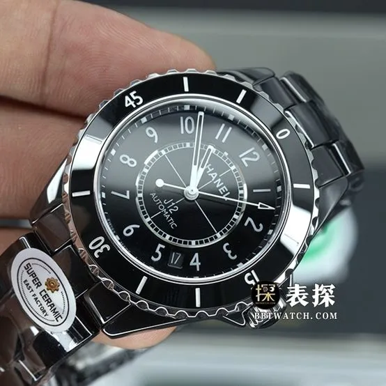 EAST factory ChanelJ12top-tier 1:1high-quality watch ladies black dialsteel bracelet model pictures and prices front live photo