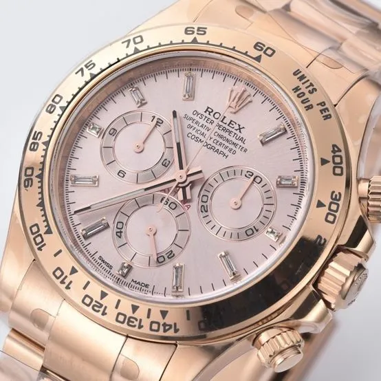 Rolex ceiling watch, Daytonareplica watch, front live photo
