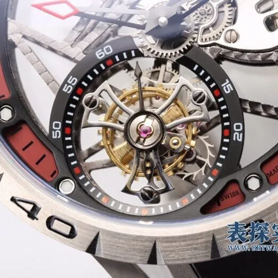 Roger Dubuis ceiling watch,bbr king watch,side view
