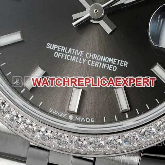 ARF FactoryRolex log 1:1super cloneblack dialdiamond bezel31mm five grid link278289braceletlive photos