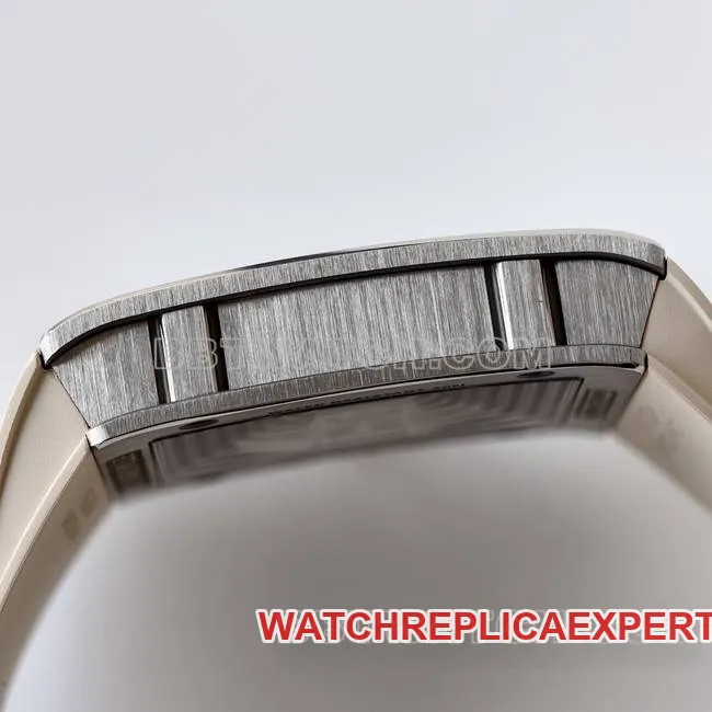 watch RM016 UMI factory Richard Mille white front live photo