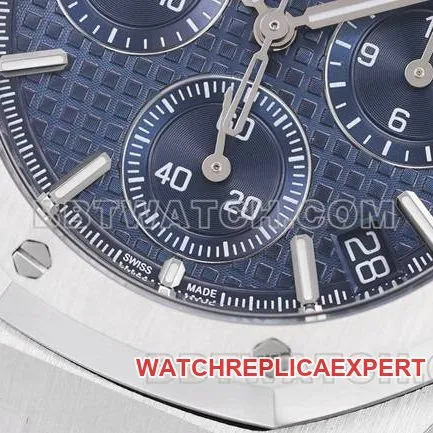 Watch ZF Factory Audemars Piguet Royal Oak Blue Dial Mechanical 26240 - Front Real Shot
