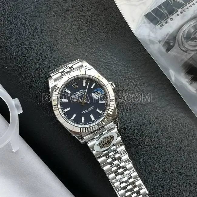 WKD factory top watch Rolex Datejust 41mm blue dial 126331 real shot photo