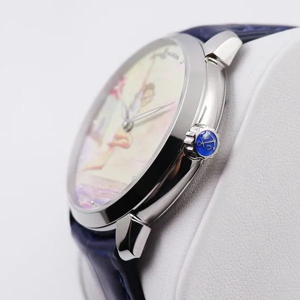 Athens gilt classic series watch 3203-136LE-2/MANARA.03 front view
