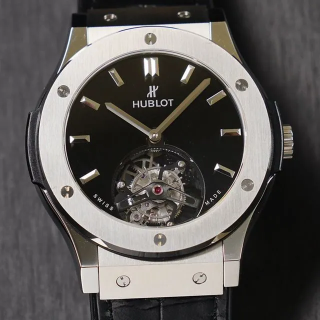 Hublot watch (Hublot) classic fusion series tourbillon watch movement picture