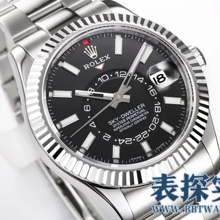 Rolex high-quality replicablack dial Skywalker watch_price_style picture_quality positive
