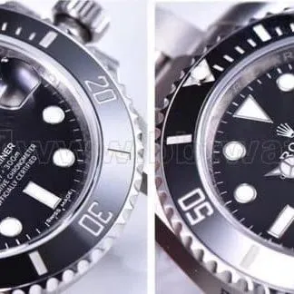 Rolex Green Submariner, Black Submariner - Refreshed collectible watches - ZZ Factory's Strength Presentation - Dial Photo Review