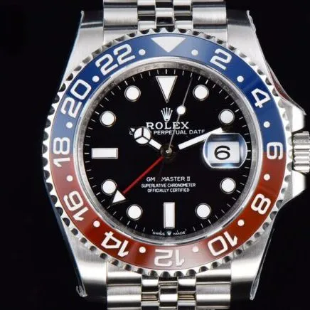V9 Factory Rolex GMT-Master II Black Dial