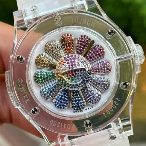 top-tiersuper cloneV9Hublot classic fusion series movement type fully automatic movement integrated men's watch front view
