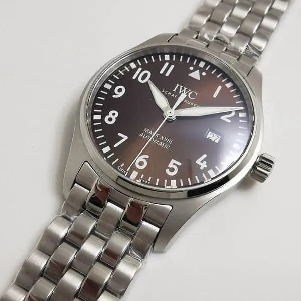 IWC high-quality watch pilot mark eighteen series super V2 people-friendly version watch detail shots
