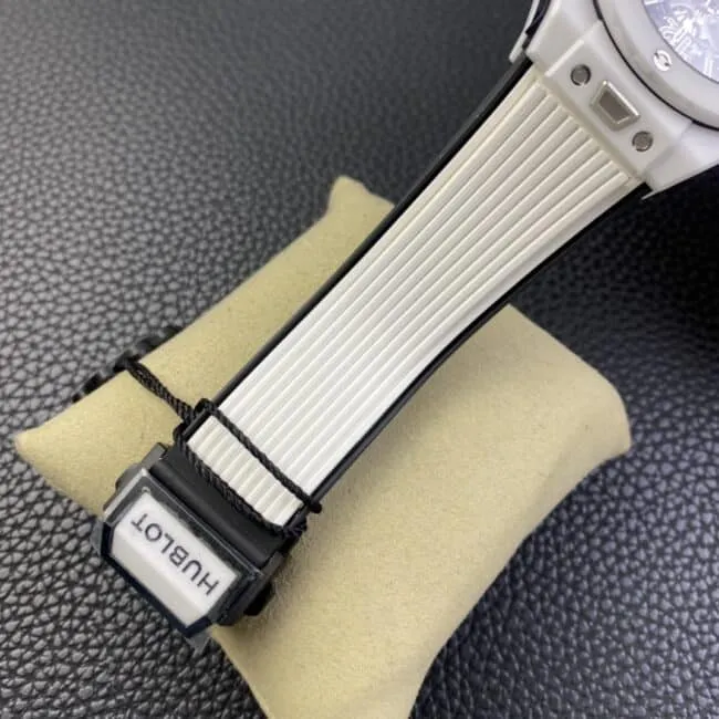 top-tiersuper cloneZF FactoryHublot watch BIG BANG Unico Big Bang series color ceramic watch front view